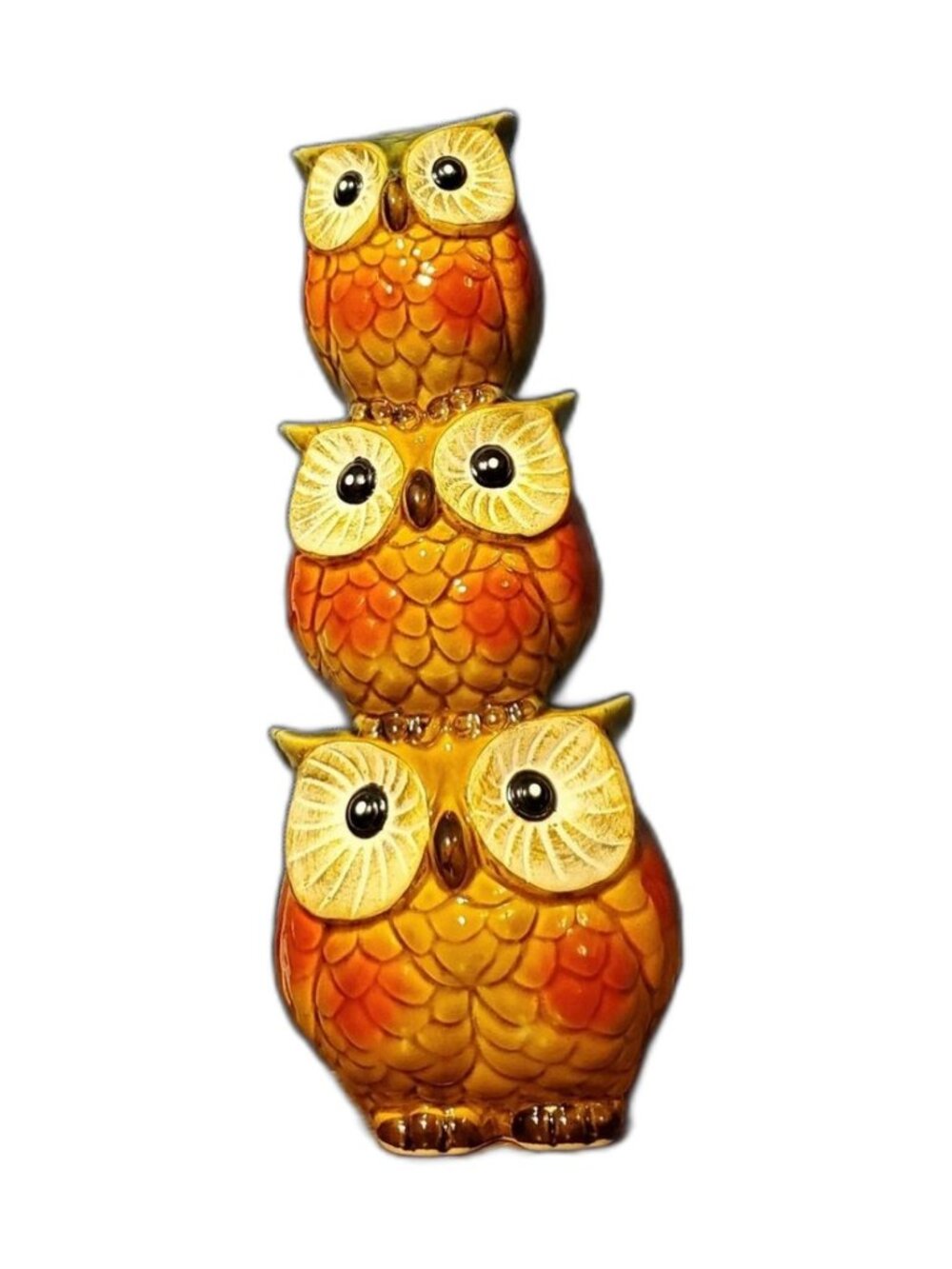 Ashland Multicolor Ceramic Owl Decor - Unused, No Tags